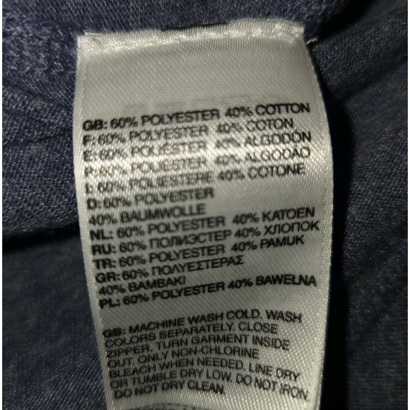 The North Face Women's Performance Burnout T-Shirt Blue Heathered Tee Size Small - Picture 3 of 6